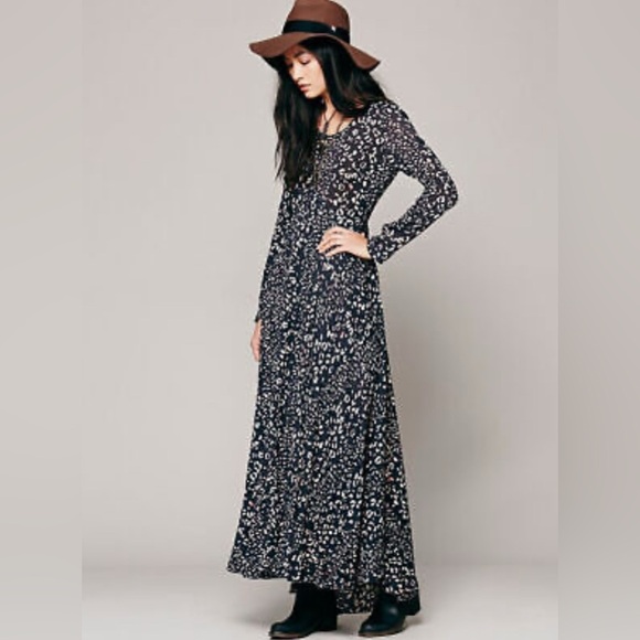 NWOT Free People First Kiss Maxi Dress - Picture 1 of 16